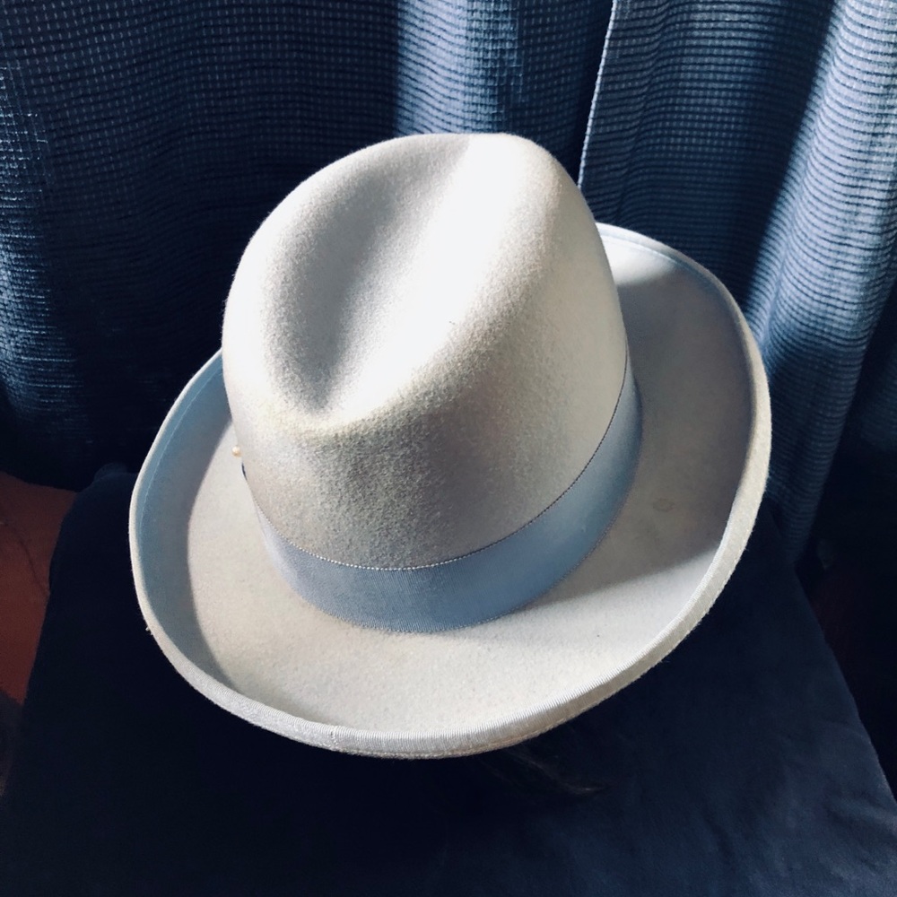 Godfather by Capas Wool Hat with Ribbon